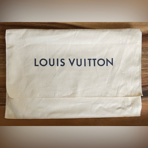 Prestine Vintage Authentic Louis Vuitton Pochette with Unbranded Chain Strap! - Picture 12 of 14
